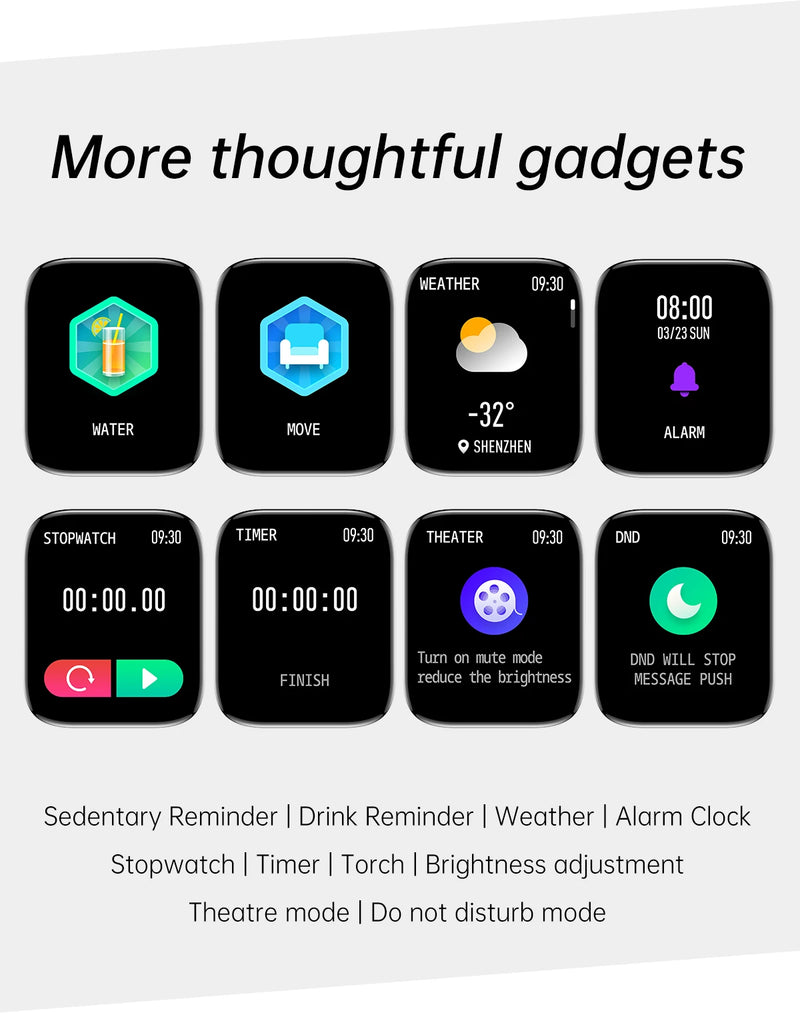 Smartwatch Moderno – Controle Sua Saúde e Estilo Diariamente