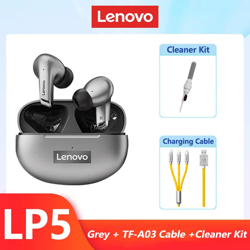 Fones de Ouvido Lenovo LP5 – Sua Música, Sua Vibração