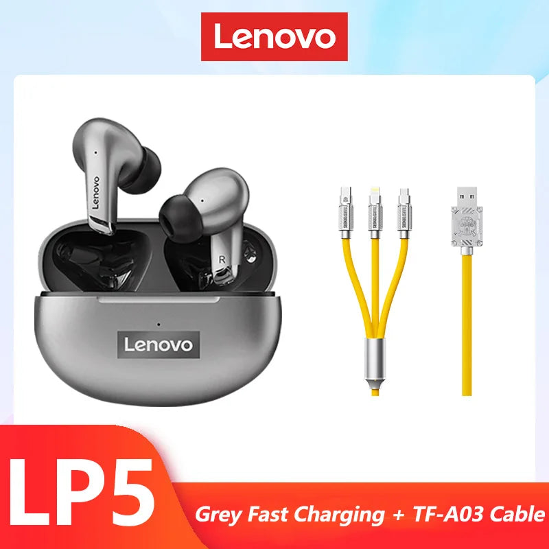 Fones de Ouvido Lenovo LP5 – Sua Música, Sua Vibração