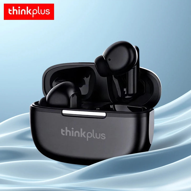 Lenovo ThinkPlus Fones Sem Fio – Áudio Premium e Conforto Intra-Auricular para Seu Dia a Dia