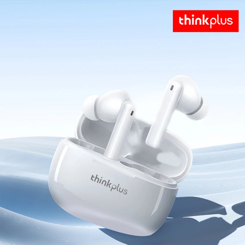 Lenovo ThinkPlus Fones Sem Fio – Áudio Premium e Conforto Intra-Auricular para Seu Dia a Dia